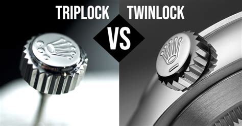 rolex twinlock vs triplock